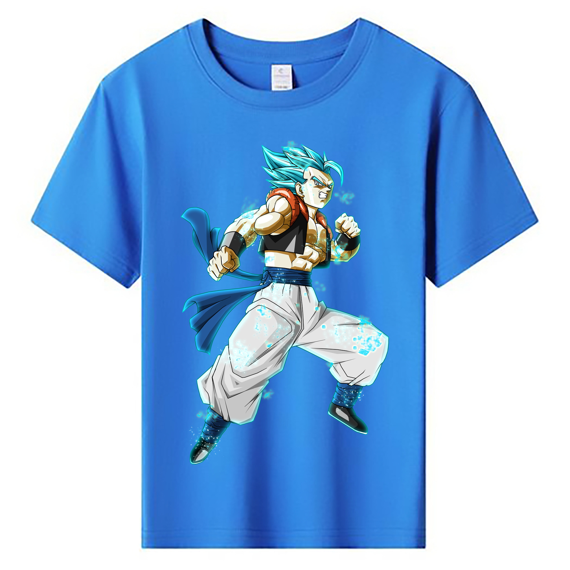 （画像用） ドラゴンボール ベジータ四世（Bejīta Yonsei）DRAGON BALL Vegeta IV 綿100％キッズTシャツ（フロントプリント）